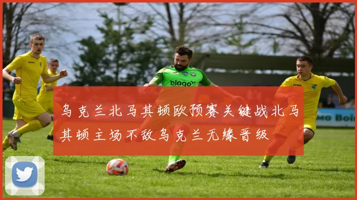 乌克兰北马其顿欧预赛关键战北马其顿主场不敌乌克兰无缘晋级