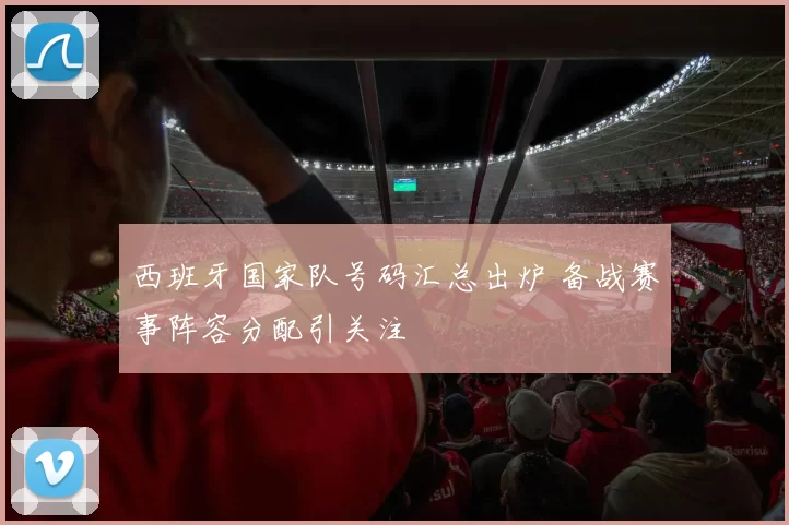 西班牙国家队号码汇总出炉 备战赛事阵容分配引关注