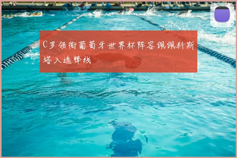 C罗领衔葡萄牙世界杯阵容佩佩科斯塔入选锋线